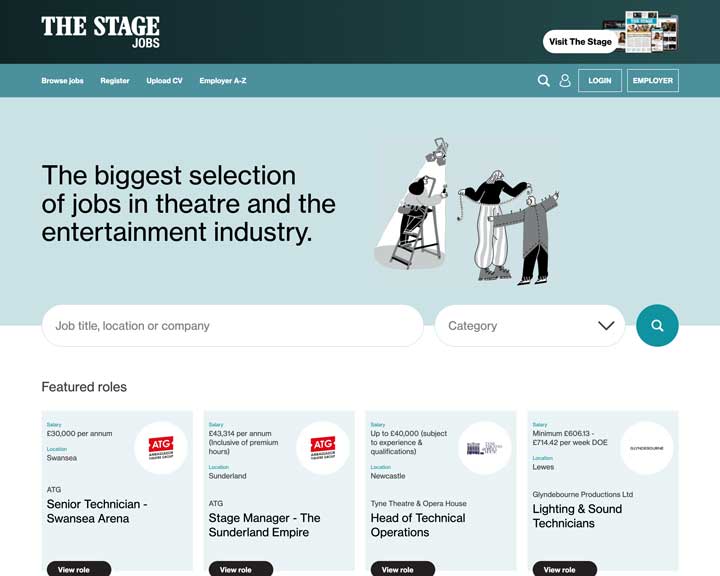 job board software client The Stage