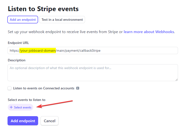 add endpoint