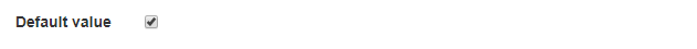 Checkbox field type