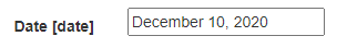 date posted for publications