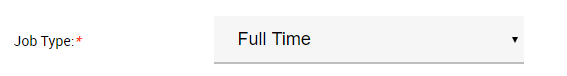 Dropdown single field type