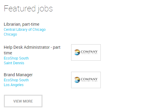 Featured jobs