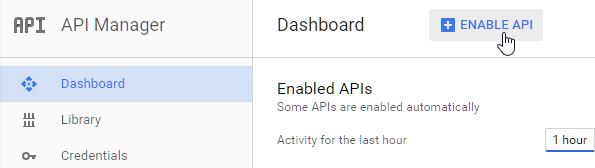 Google drive enable