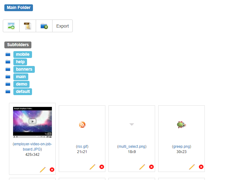 Image library