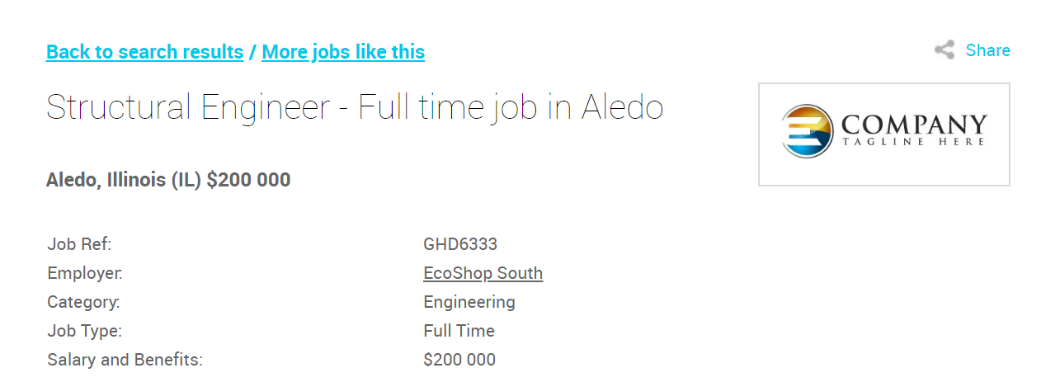 Show me jobs Show jobs like this one 1
