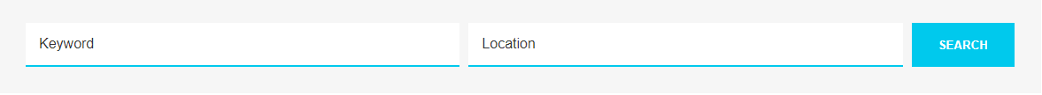 Job search widget