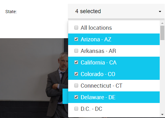 Dropdown multi as checkoxes field type