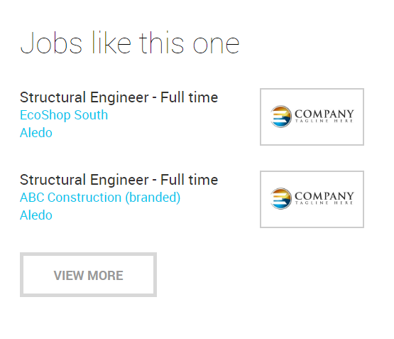 Show me jobs Show jobs like this one 1